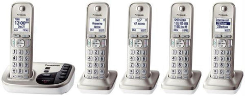 Dect 6.0- 5 Handsets- Talking Cid- Itad