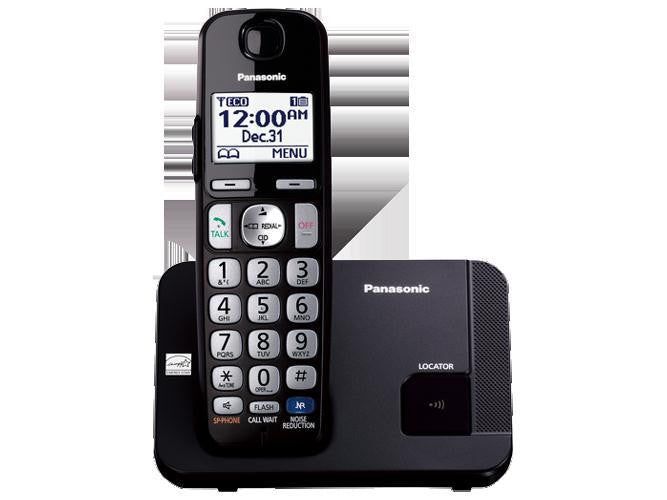 Dect 6.0- 1 Handset- Big Buttons- Black