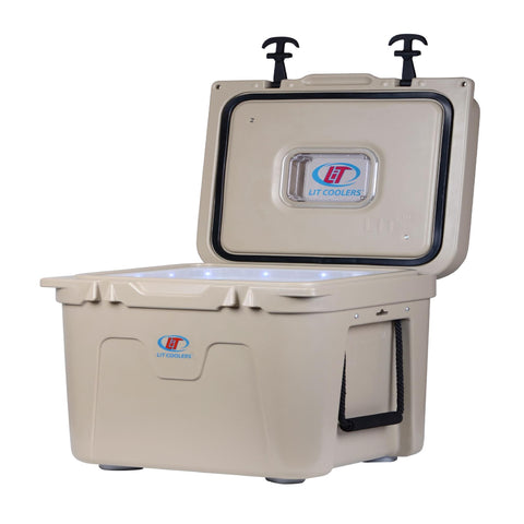 Lit Cooler 22sw- Sage- White Liner- 22qt