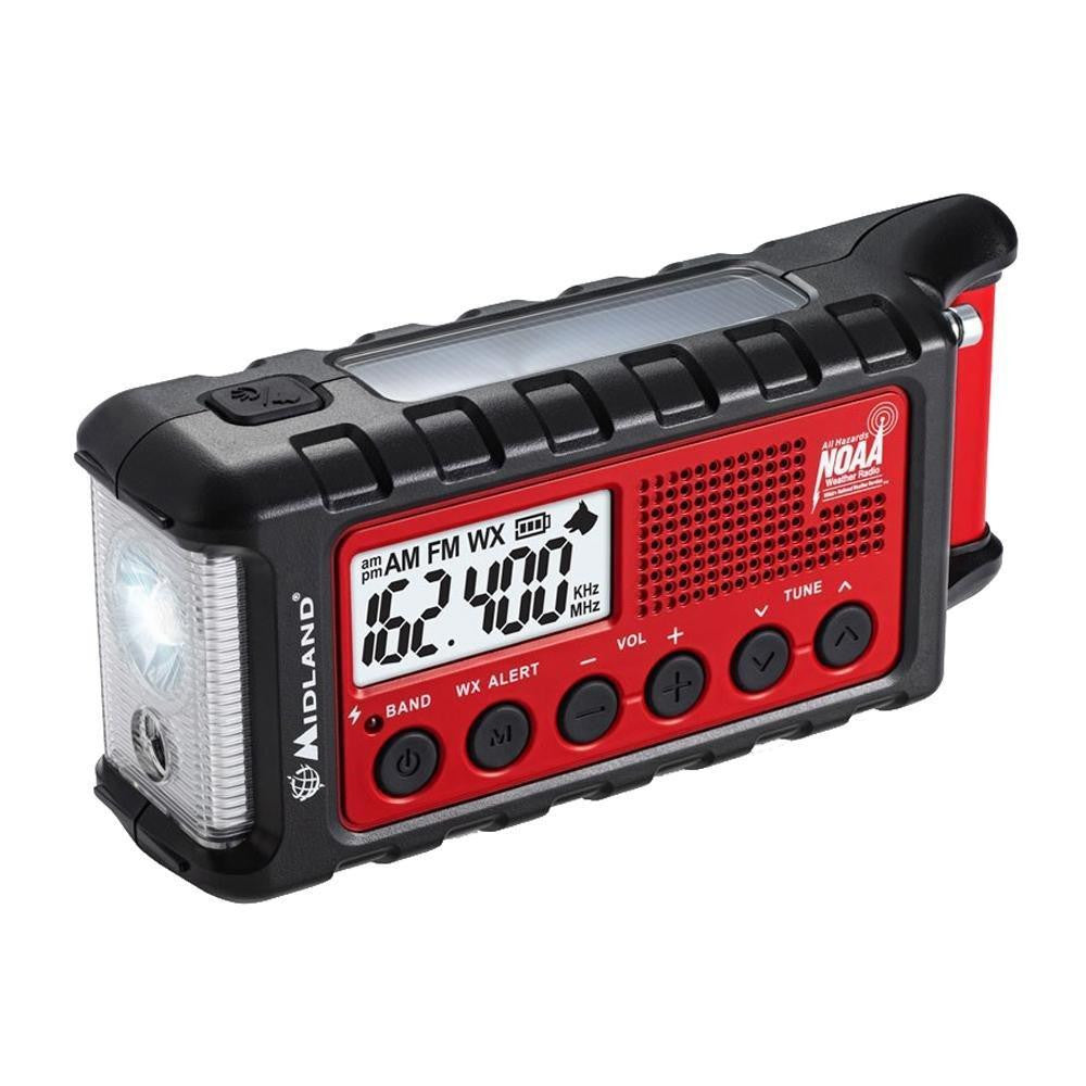 Emergency Dynamo Crank Radio W Battery