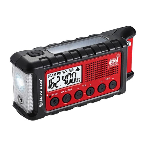 Emergency Dynamo Crank Radio W Battery