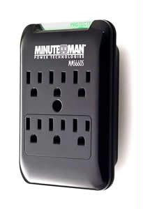 6 Outlet Wall Tap Surge Suppressor- 540j