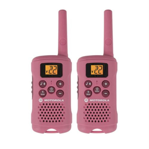 16 Mile 2 Pack Frs Alkaline Radios Pink