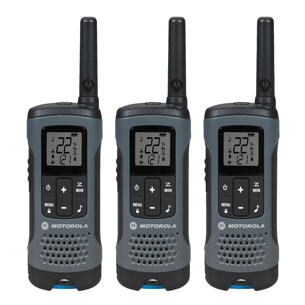 3 Pack Frs 20 Mile Range Gray Radios