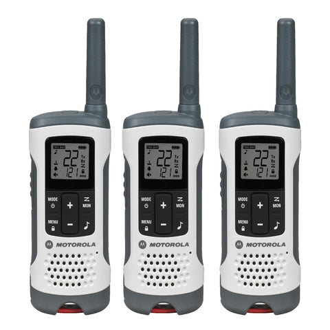 3 Pack Frs 25 Mile Range Noaa Vox Radios