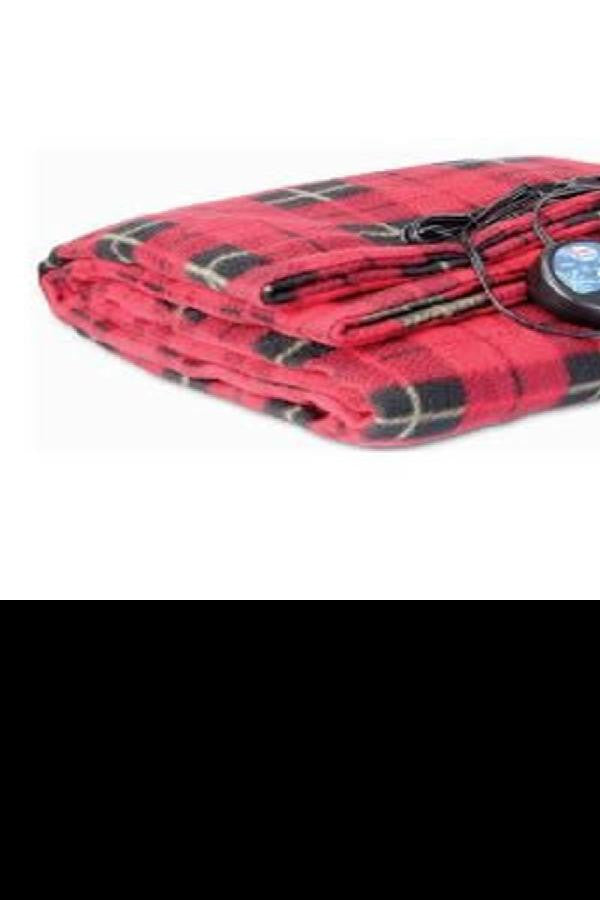 Comfy Cruise 12v Heated Plaid Blanket