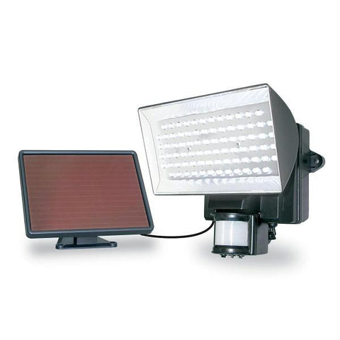 80led Solar Motion-activated Light Black