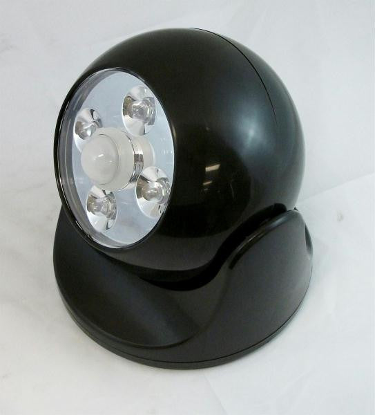 Battery Powered Motion Light - Black