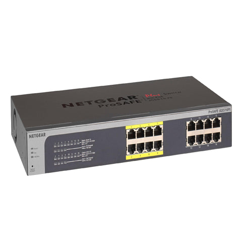 16 Port Gigabit Switch With 8 Poe