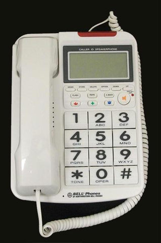 Big Button W- Caller Id White