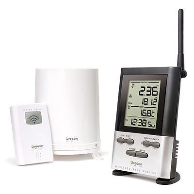 Wireless Rain Gauge With Outdoor Therm.