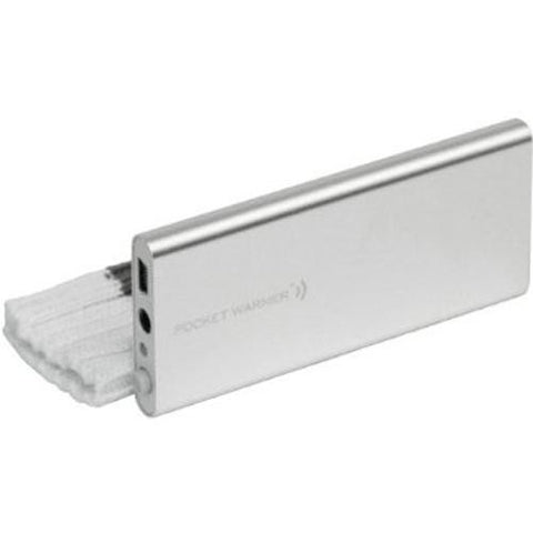 Pocketwarmer 2-1 Hand Warmer In Silver