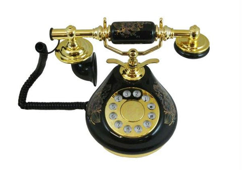 8809-ht Porcelain Phone Black