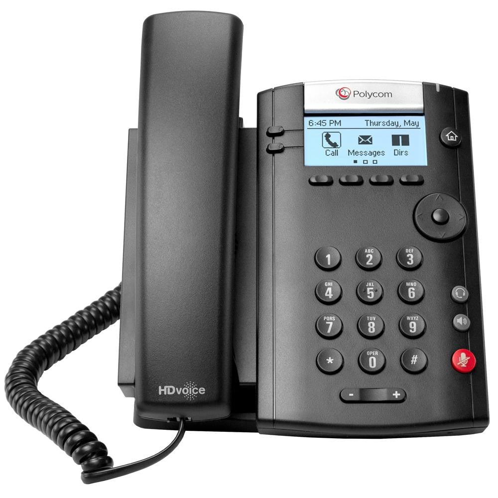 Vvx 201 2-line Ip Phone Poe