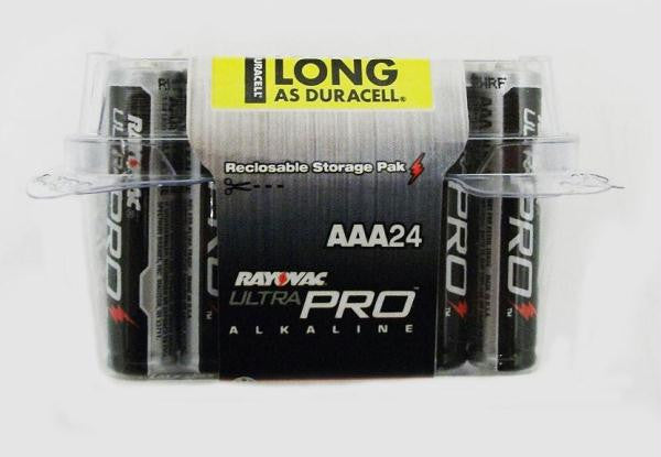 Alkaline Reclosable Aaa 24 Pack