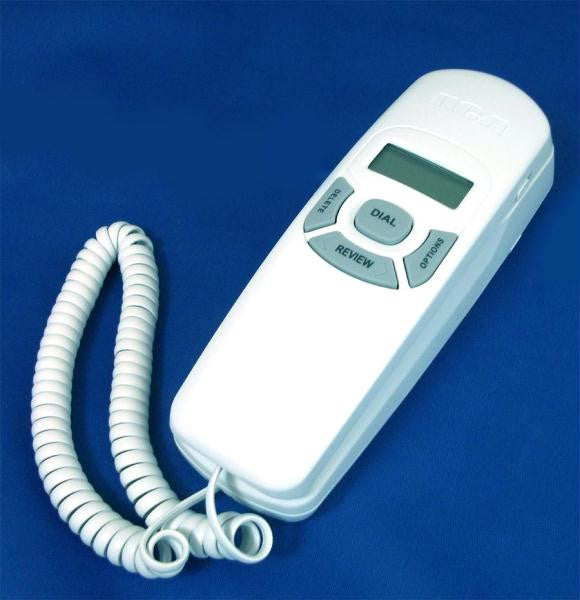 Trimline Caller Id Phone In White