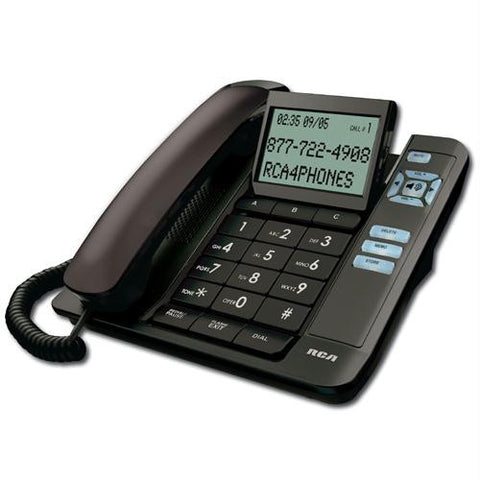 Corded Cid Desk Phone Black