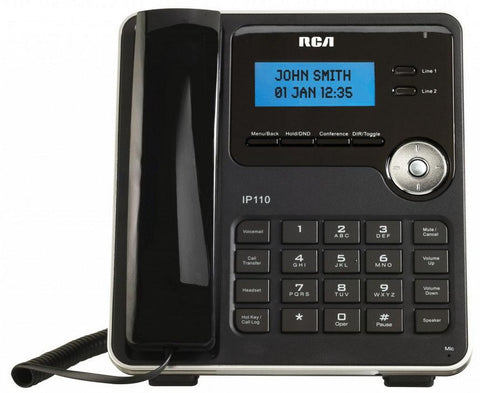 Rca 2line Voip Telephone W- Service