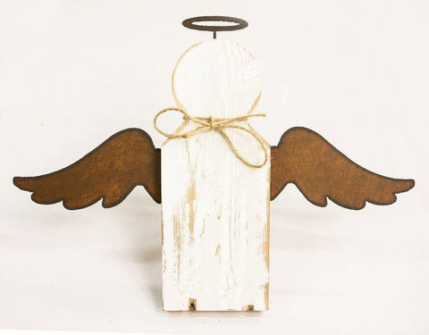 Natural Reclaimed Rustic Angel 11