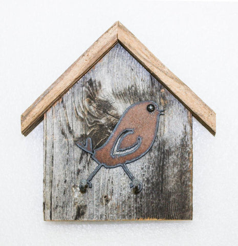 Birdhouse And Key Holder- Song-bird