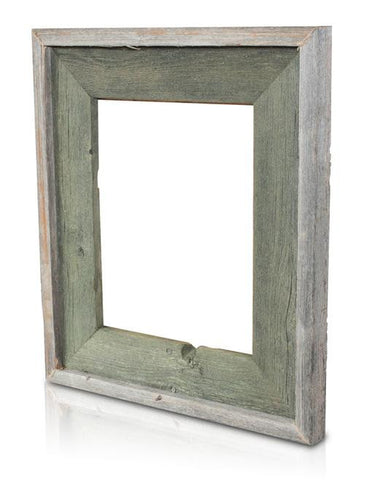 8x10 Reclaimed Wood Frame Ag Green