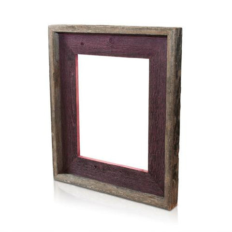 8x10 Reclaimed Wood Frame Cherry