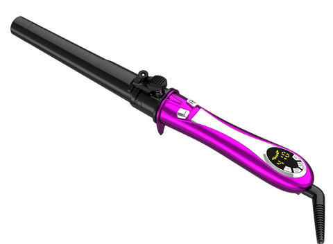 360 Degree Auto Turning Curler Pink