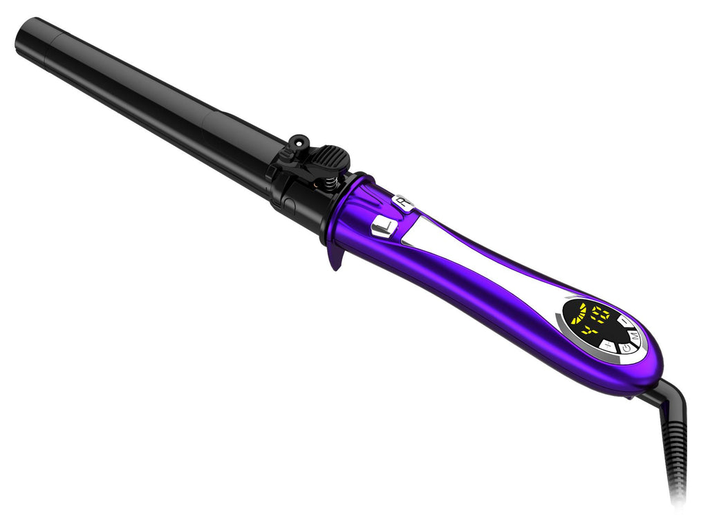 360 Degree Auto Turning Curler Purple