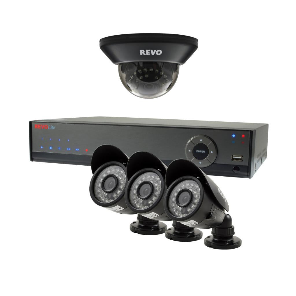 Revo 4 Ch. 500GB Dvr System