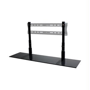 48in Black Glass Tv Smartshelf