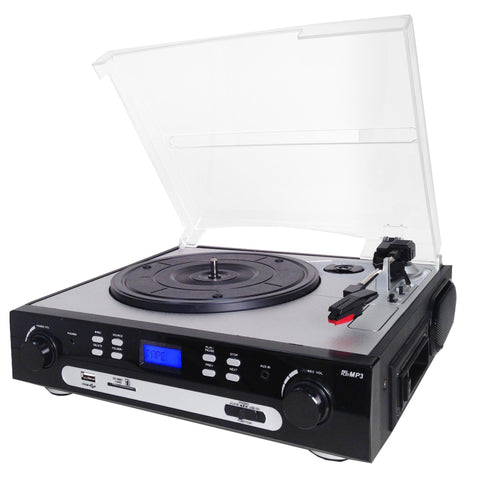 3-speed Professional Turntable System