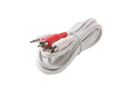 2' Feet Y3.5-plug - 2-rca Male