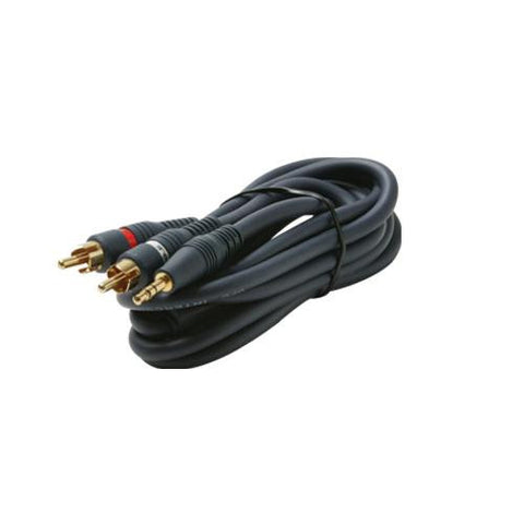 6' Y 2rca-plugs-3.5st-plug Python