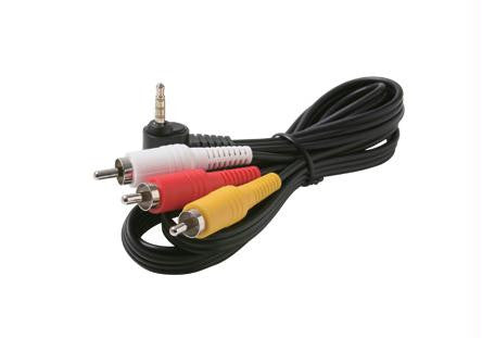 3' 3.5mm To 3-rca Camcorder Cable