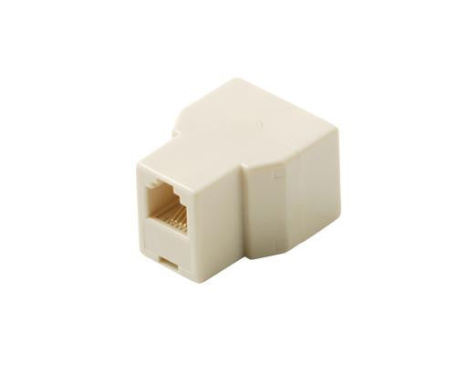 4c T-adapter Jack-jack-jack Ivory