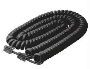 12' Black Handset Cord