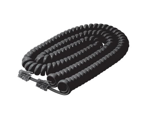 15ft Handset Cord Black