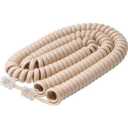 15' Ivory Handset Cord