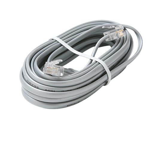 4c 25' Silver Data Modular Cable