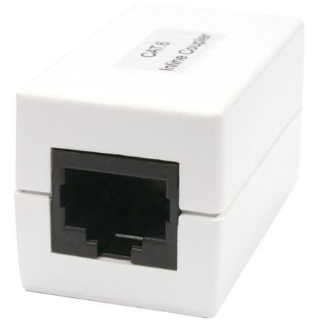 Cat6 F-f Coupler- White