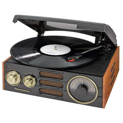 3-speed Turntable With Am-fm Stereo