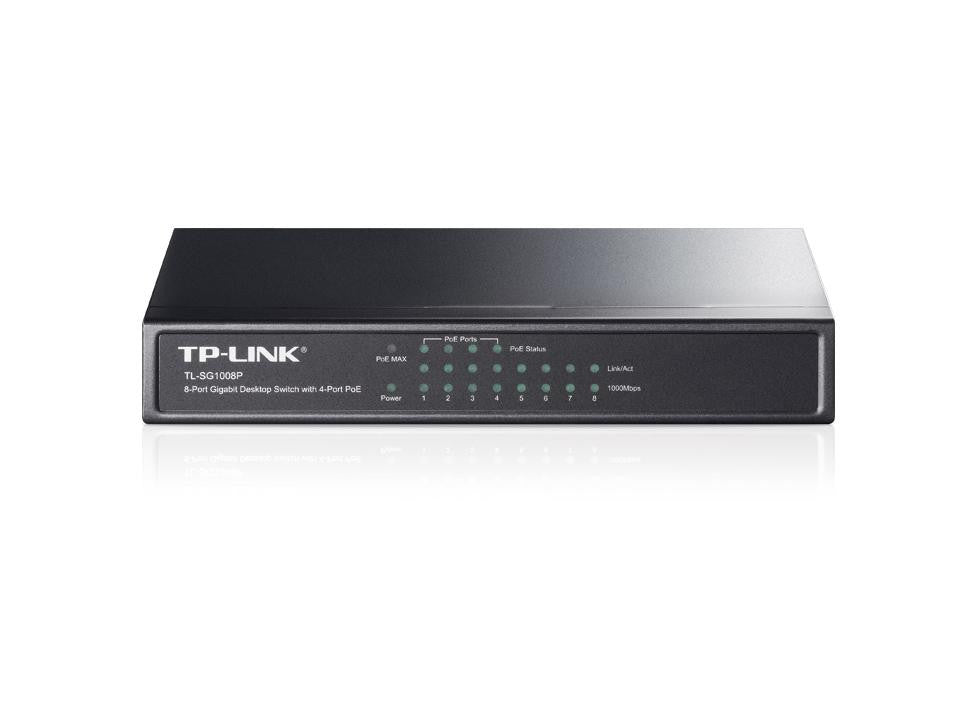 8-port Gigabit Desktop Switch With 4-por