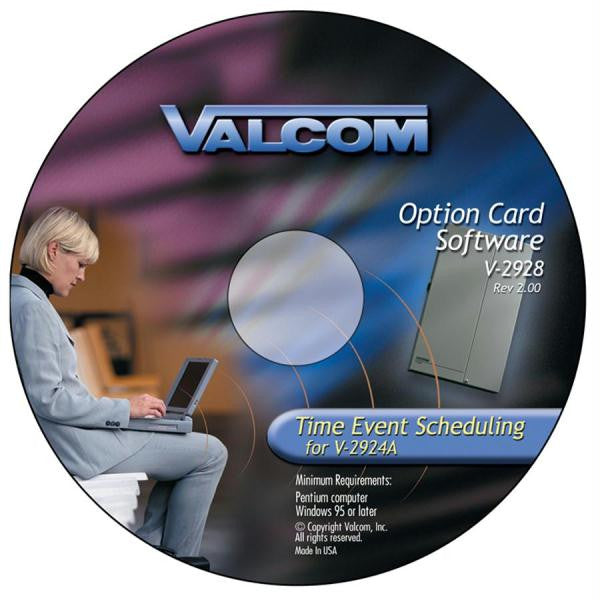 Valcom Option Card W-scheduler