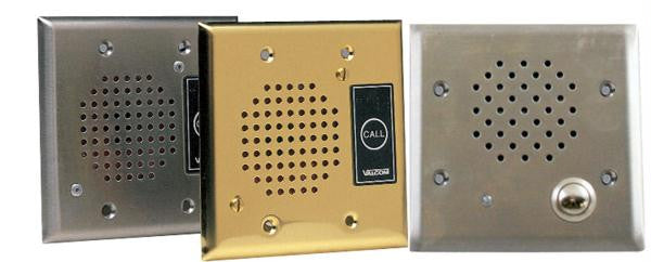 Vc-vip-172al-brass Intercom- Flush Mount